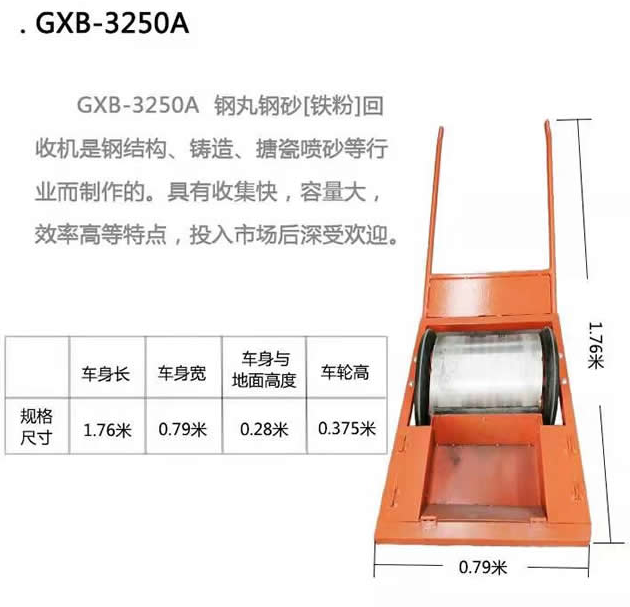 鐵米小編教您怎么解決工件上面殘留的鋼丸和鋼砂的粉塵